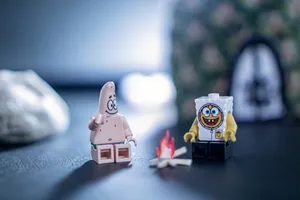 Toy Spongebob And Patrick Wallpaper