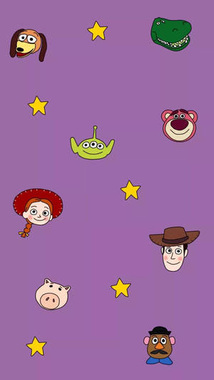Toy Story 3 Cute Graphic Wallpaper