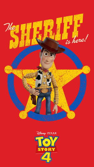 Toy Story 4 Red Woody Wallpaper