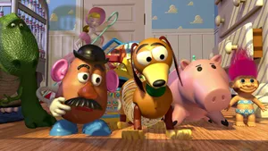Toy Story Andy's Toys Wallpaper