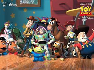Toy Story Disney Characters Wallpaper