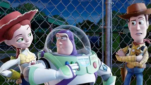 Toy Story Fence Wallpaper