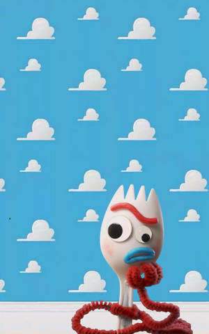 Toy Story Forky Poster Wallpaper