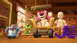 Toy Story Lots-o Throne Wallpaper