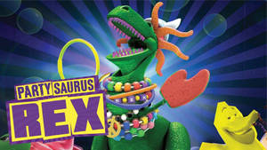 Toy Story Rex Partysaurus Wallpaper