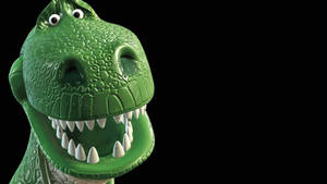Toy Story Rex Wide Smile Wallpaper