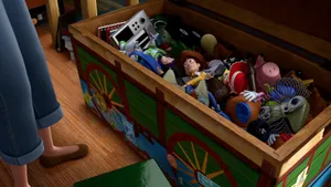 Toy Story Toy Chest Wallpaper
