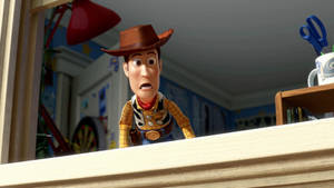 Toy Story Woody Window Wallpaper