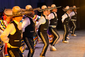 Traditional Hispanic Dancers Wallpaper