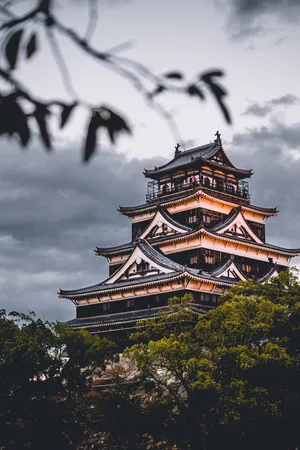 Traditional Old Japanese Architecture Wallpaper