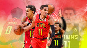 Trae Young Basketball Aesthetic Wallpaper