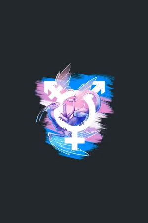 Transgender Heart Wallpaper