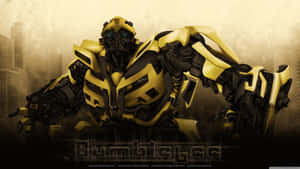 Transformers Bumblebee With His Name Wallpaper