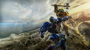 Transformers: The Last Knight Poster Wallpaper