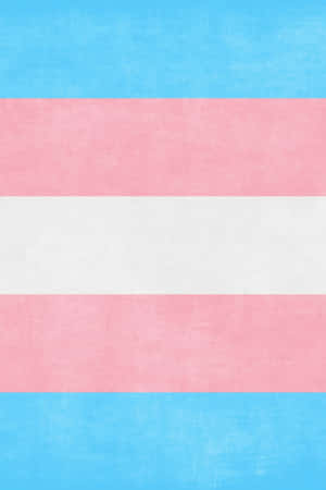 Transgender Flag On A Blue Background Wallpaper