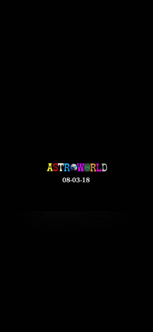 Travis Scott Astroworld Concert Date Background Wallpaper