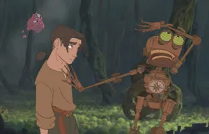 Treasure Planet Dramatic Jim Hawkins B.e.n. Morph Wallpaper