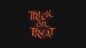 Trick Or Treat Background Wallpaper