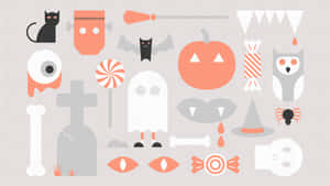 Trick-or-treat With Halloween-themed Macbook Wallpaper