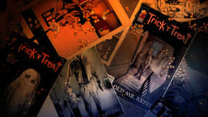 Trick R Treat Poster Cards Wallpaper