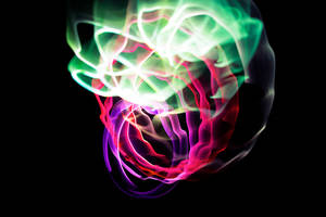 Trippy And Mysterious Smoke Shapes Wallpaper