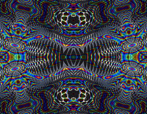 Trippy Dark Aesthetic Spectrum Wallpaper