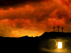 Triumph Over Death - The Empty Tomb Wallpaper