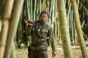 Tropic Thunder Characterin Jungle Wallpaper