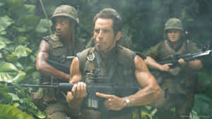 Tropic Thunder Jungle Patrol Wallpaper