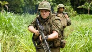 Tropic Thunder Jungle Patrol Wallpaper