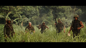 Tropic Thunder Jungle Squad.jpg Wallpaper