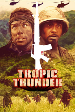 Tropic Thunder Movie Poster Wallpaper