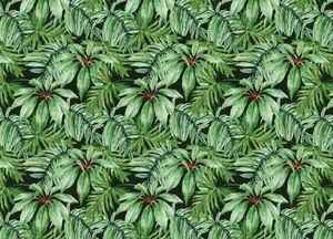 Tropical Banana Leaf Wallpaper Wallpaper