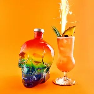 Tropical Drink Made With Crystal Head Vodka Wallpaper