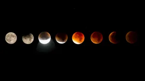 Tsukuyomi Moon Digital Artwork Wallpaper