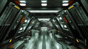 Tunnel, Sci Fi, Station Wallpaper