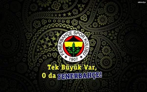 Turkish Pattern Fenerbahce Wallpaper