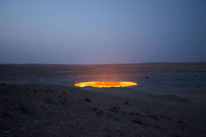 Turkmenistan Gates Of Hell Wallpaper