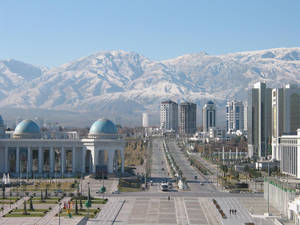 Turkmenistan Rukhiyet Palace Wallpaper