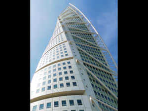 Turning Torso Upwards Angle Wallpaper