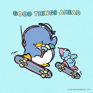 Tuxedo Sam Good Things Ahead Wallpaper