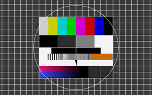 Tv Pattern Test Grid Background Wallpaper