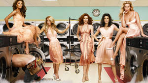 Tv Series Desperate Housewives On Laundry Wallpaper