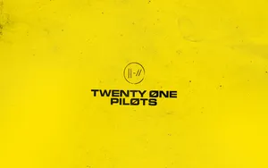 Twenty One Pilots Logo Yellow Wallpaper