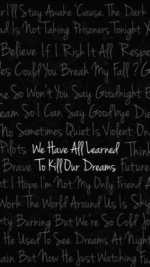 Twenty One Pilots Wdbwot Lyrics Wallpaper