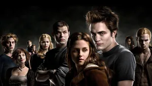 Twilight Movie Main Characters Wallpaper