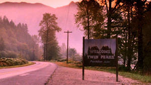 Twin Peaks Welcome Sign Wallpaper