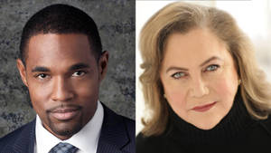 Two Legends In One Frame - Kathleen Turner And Jason Winston George Wallpaper