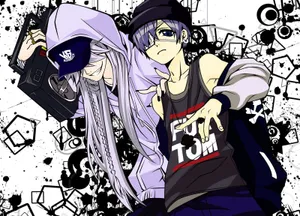 Two Of The Hottest Cartoon Rappers In The Game - They're Ready To Drop Their New Track! Wallpaper