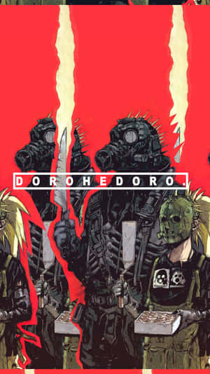 Two Of The Main Characters In Dorohedoro, Caiman And Nikaido Wallpaper